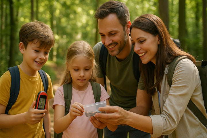 Geocaching-Abenteuer für Familien
