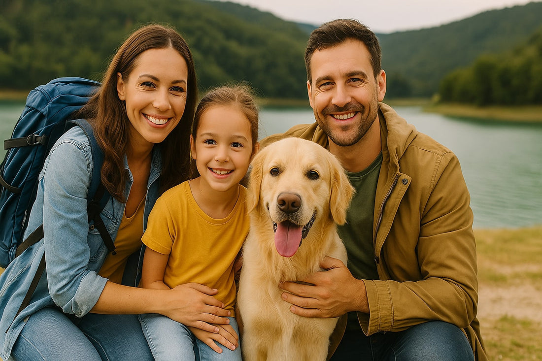 Reisen mit Kindern und Hund