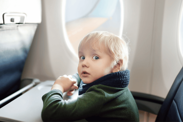 Fliegen mit Kindern