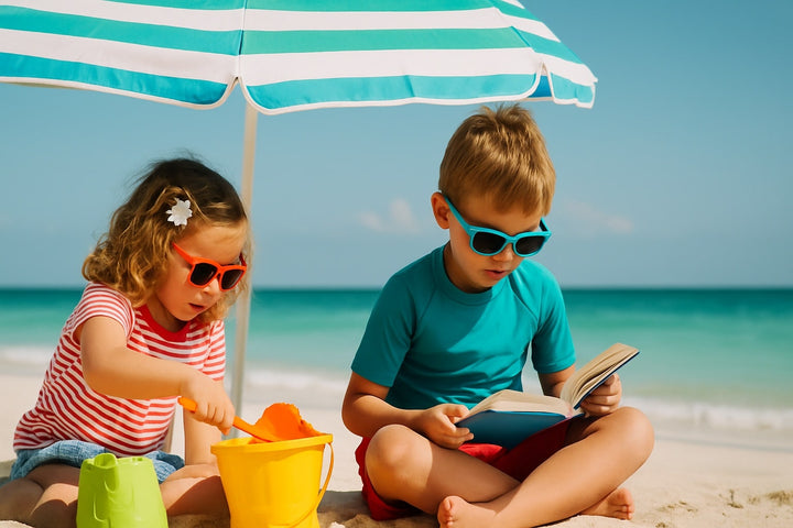 Kinderbeschäftigung im Urlaub