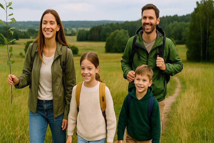 Nachhaltiger Familienurlaub: So gelingt umweltbewusstes Reisen mit Kindern