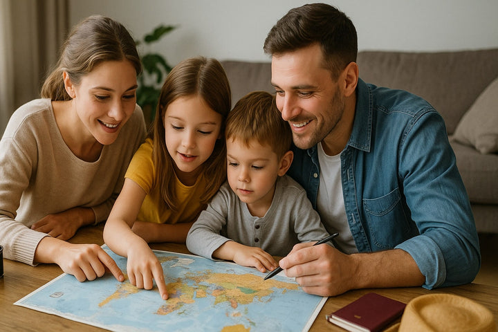 Reiseplanung mit Kindern