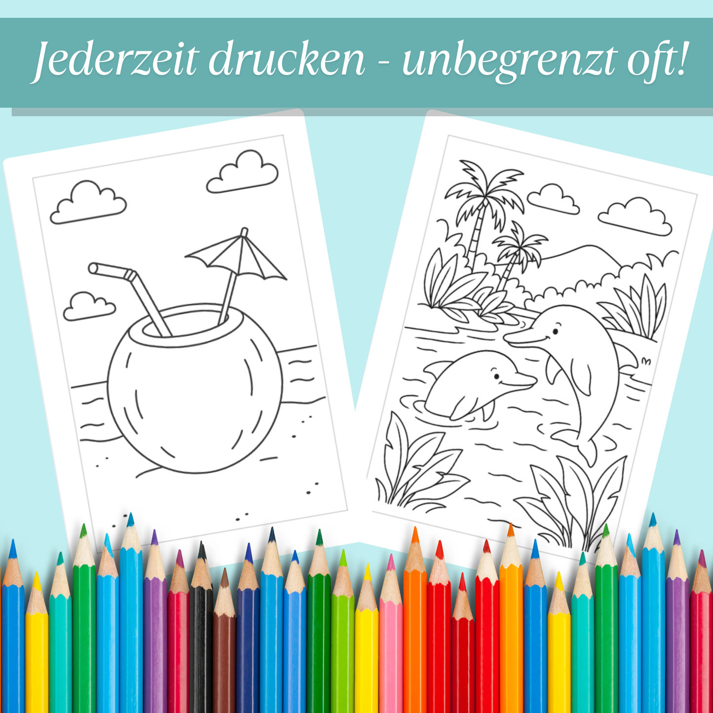 Brasilien Ausmalbilder für Kinder (PDF Download)