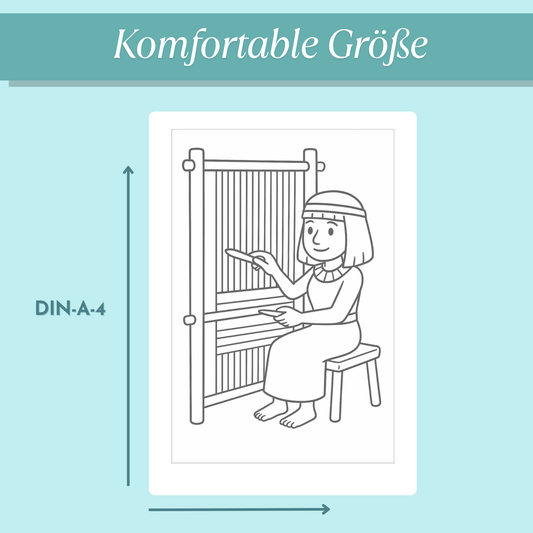 Ägypten Ausmalbilder für Kinder (PDF Download)