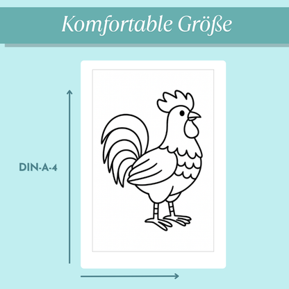 Frankreich Ausmalbilder für Kinder (PDF Download)