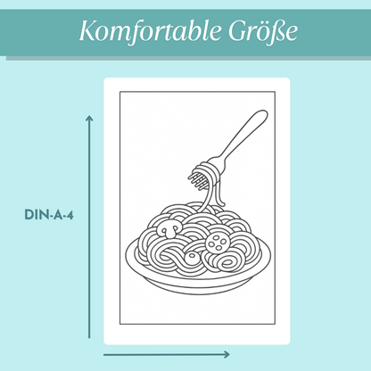 Italien Ausmalbilder für Kinder (PDF Download)