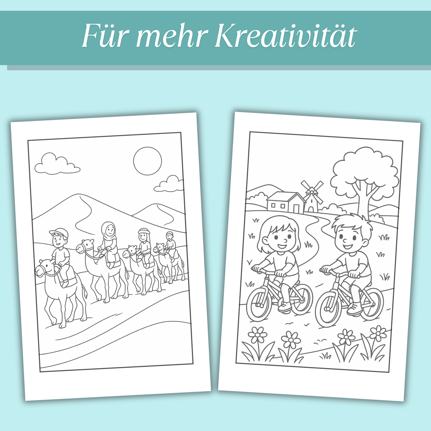 Das große Reisemalbuch für Kinder (PDF Download)
