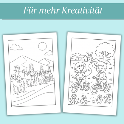 Das große Reisemalbuch für Kinder (PDF Download)