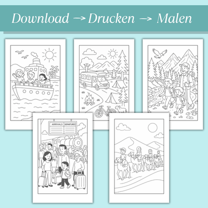 Das große Reisemalbuch für Kinder (PDF Download)