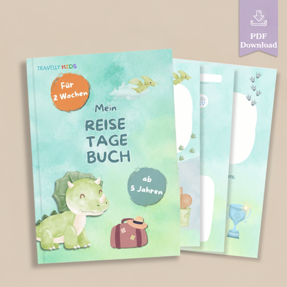 Dino Reisetagebuch für Kinder (PDF Download)