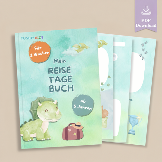 Dino Reisetagebuch für Kinder (PDF Download)