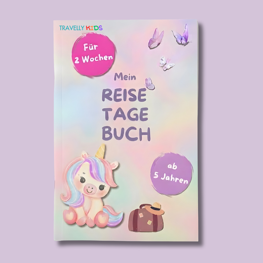 Mein Reisetagebuch - Einhorn Edition