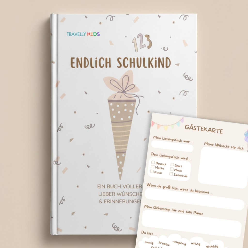 Gästebuch Schulanfang – Endlich Schulkind, Erinnerungsbuch