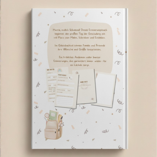 Endlich Schulkind - Ein Buch voller lieber Wünsche und Erinnerungen