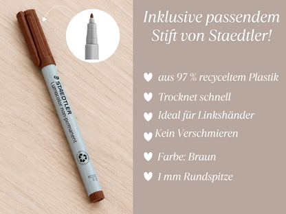 Einschulungs-Gästebuch mit Stift – Wünsche & Erinnerungen zum Schulstart