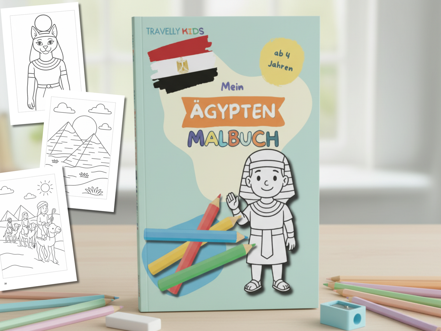 Mein Ägypten Malbuch