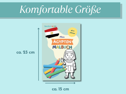 Mein Ägypten Malbuch