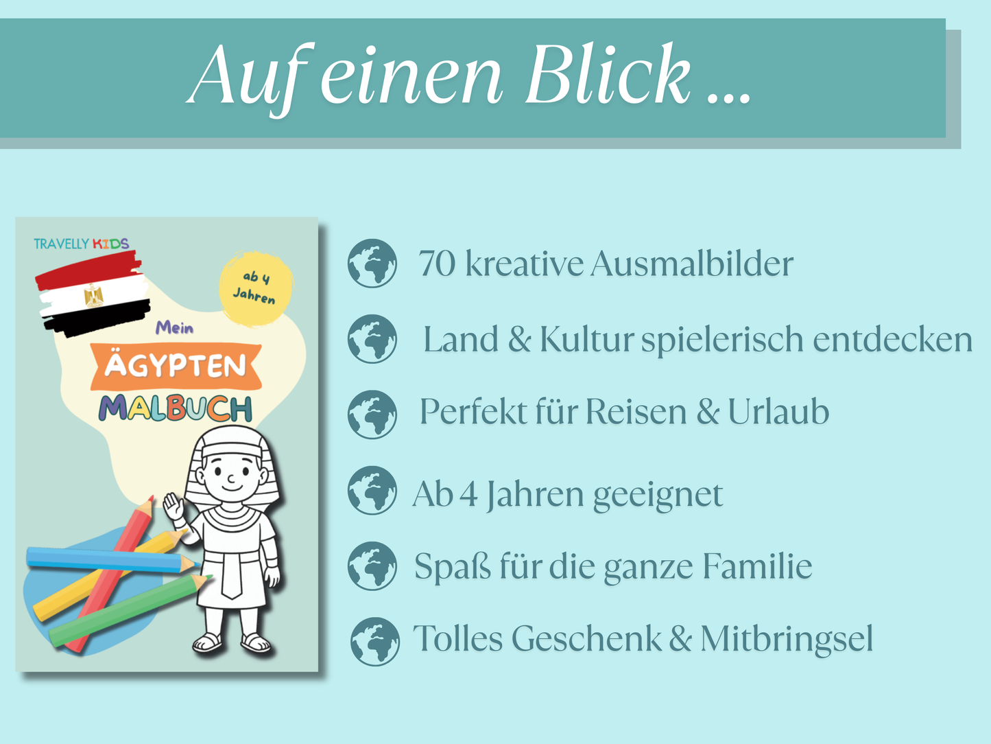 Mein Ägypten Malbuch