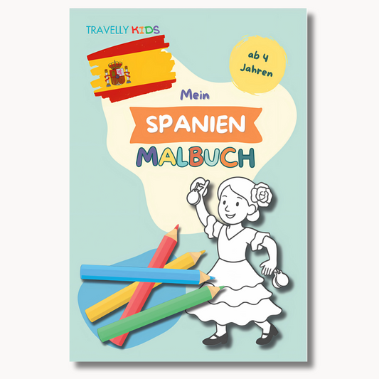 Mein Spanien Malbuch