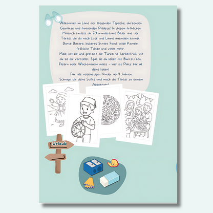 Mein Türkei Malbuch