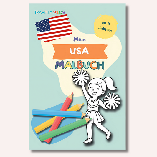 Mein USA Malbuch