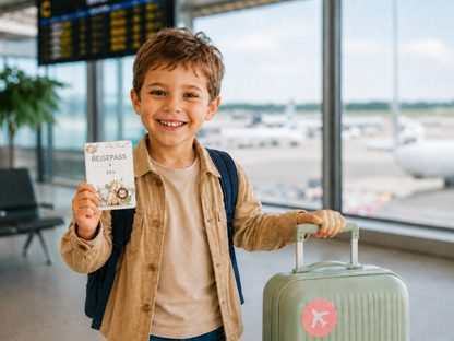 Personalisierte Reisepasshülle "Safari"