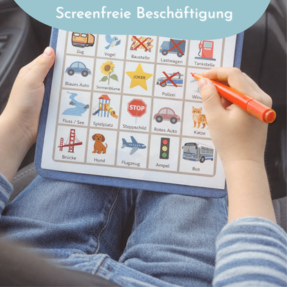 Reise-Bingo für Kinder (PDF Download)