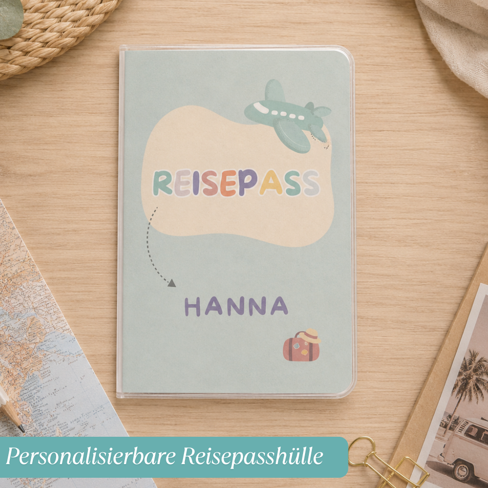 Mein Reisetagebuch mit personalisierter Reisepasshülle